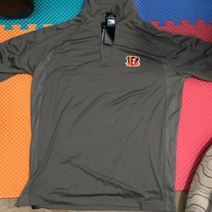 Bengals grey polo